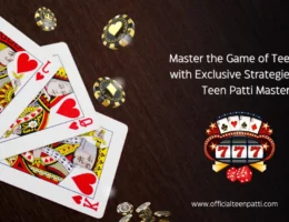 Mastering the art of teen patti
