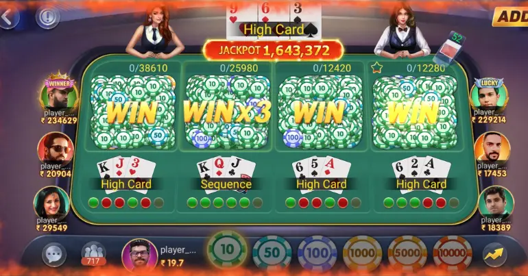 How to Play 3 Patti War on Teen Patti Master